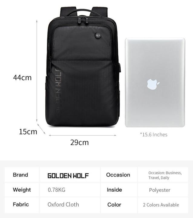 CLASSIC%20URBAN%20BACKPACK%20GOLDEN%20WOLF%20GB00399%20WITH%20USB%20PORT,%20THREE%20COMPARTMENTS,%20FOR%20LAPTOP%2015.6%20",%2020L%20-%20Image%207