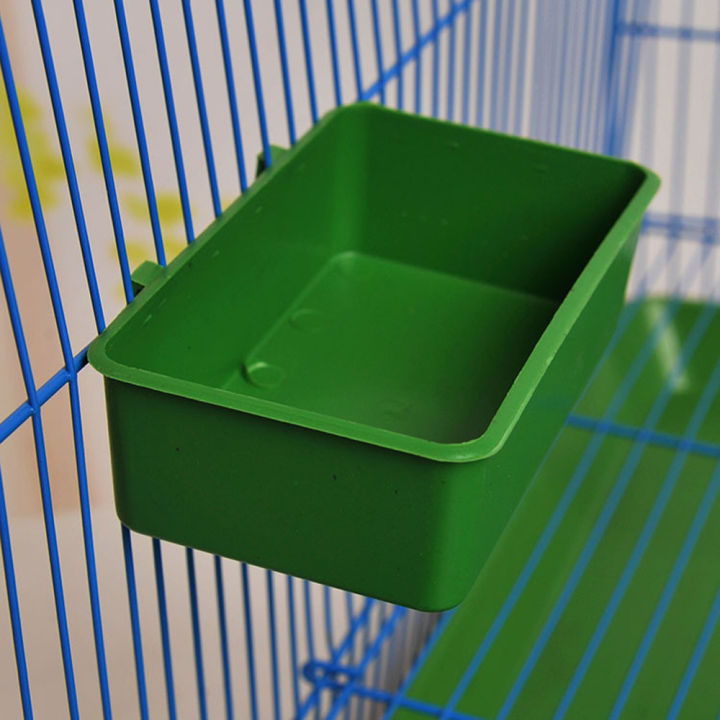 Picture of Multifunction Bird Food Tray Parrot Bathtub Cage Standing Wash Shower ...