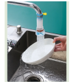 Water Tap Extension Filter 360 Degree Adjustable Water filter tape head with fan Kitchen Accessories. 
