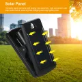 40leds Outdoor Solar Clip Lights 3 Modes Ip65 Waterproof Motion Sensor Wireless Security Light For Fence Deck Wall Garage Patio. 