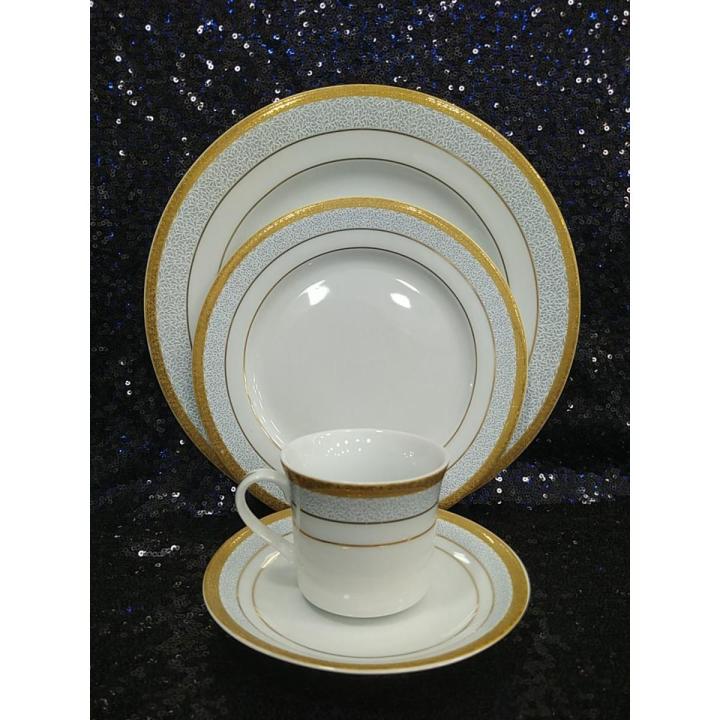 ঘরের সজ্জা বা উপহারের জন্য 32 পিস ডিনার সেট/32 পিস ডিনার সেট দেখতে সুন্দর রাউন্ড কাজ করা - dinner set