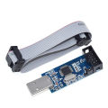 Adapter Board + USBASP USBISP AVR Programmer USB ATMEGA8 ATMEGA128 ATtiny/CAN/PWM for Arduino.