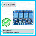 4-Channel Relay Module For Arduino based Home Automation 5V DC. 