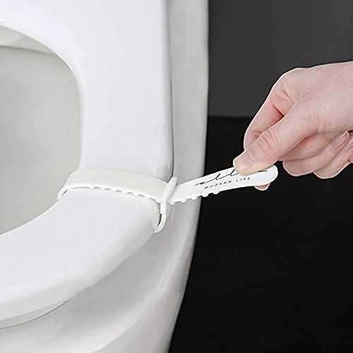 Silicone Toilet Lid Seat Raise Lifter Handle, Avoid Touching Bacterial and Stains