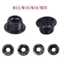 M15 -M20 Aluminum Alloy MTB Crank Screw Cap Road Bike Crankset Cover Caps Bolt.