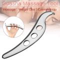 Gua Sha Tool Stainless Steel Manual Scraping Massage Tools Physical Therapy Pain Relief Myofascial Release Tissue Mobilization. 