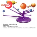 Kids Planet Model Set 3d Solar System Toy Projector Stem Educational Diy Assembly Gift for Boys Girls Universe Astronomical Science Learning Model Set Educational Solar System Kit. 