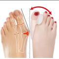 Big Toe Separator Bone Corrector Straightener Silicone Gel Foot Fingers Protector Bunion Adjuster Feet Massager with Carryability. 