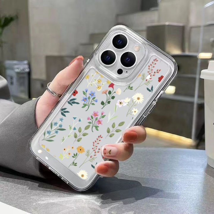 Flower%20Love%20Soft%20Silicone%20Phone%20Case%20For%20iPhone%2016%2015%2014%2013%2012%2011%20Pro%20Max%20XS%20XR%207%208%2015%20Plus%20Transparent%20Shockproof%20Bumper%20Cover%20-%20Image%203