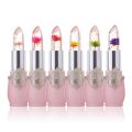 Crystal Jelly Lipstick Flower Magical Temperature Change Color Lip Balm Makeup Crystal Jelly flower Temperature Change Color 1 Piece. 