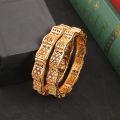 High Quality Copper Gold Plated Cuff Bracelet Women Crystal Zircon Bracelet Luxury Dubai Bridal Jewelry Bijoux Arabesque. 