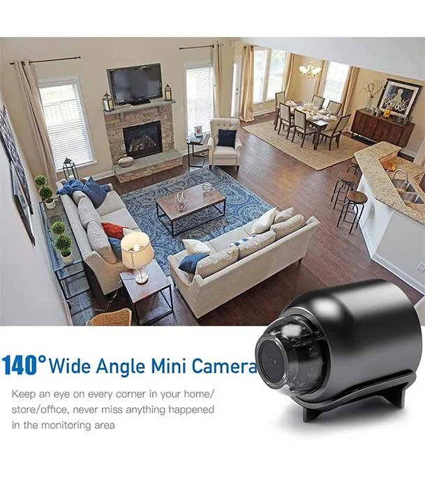 Mini Wireless WiFi Camera 1080p Hd,Mini Security Camera,Hidden