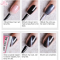 Lanmuiar 3 In 1 UV Gel Nail Polish Cat's eye Colorful One Step Gel Nail Pen Not Need Base Top Coat Nail Art Gel Varnish.