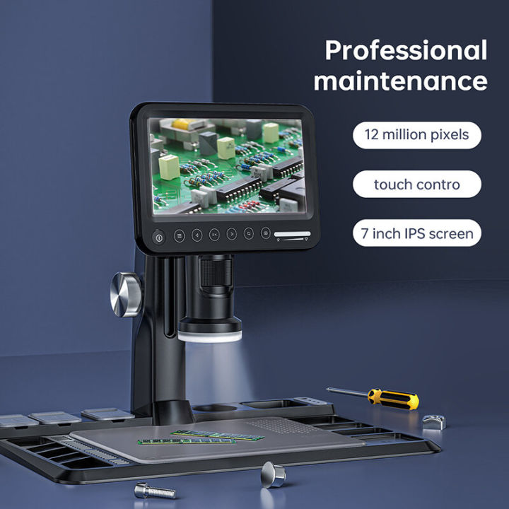 Digital%20microscope%201600X%2012MP%20wire%20controlled%20touch%20screen%20-%20Image%202