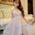 Female transparent sling clothing net nighty. 