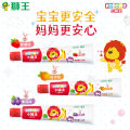 Little Lion King Children's Toothpaste for ages 2 6 to 12, containing fluoroxylitol, strawberry, orange, grape 40g. 