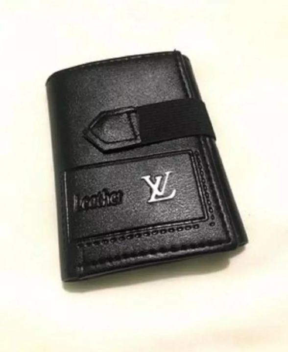 Multi Slot Card Holder Vintage Small Wallet Women Men Business Bank Credit Card Bag Male Coin Pouch Solid Leather Zipper Wallet