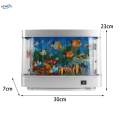 Aquarium Mood Lamp LED Aquarium Sensory Light Decoration for Holiday Party.