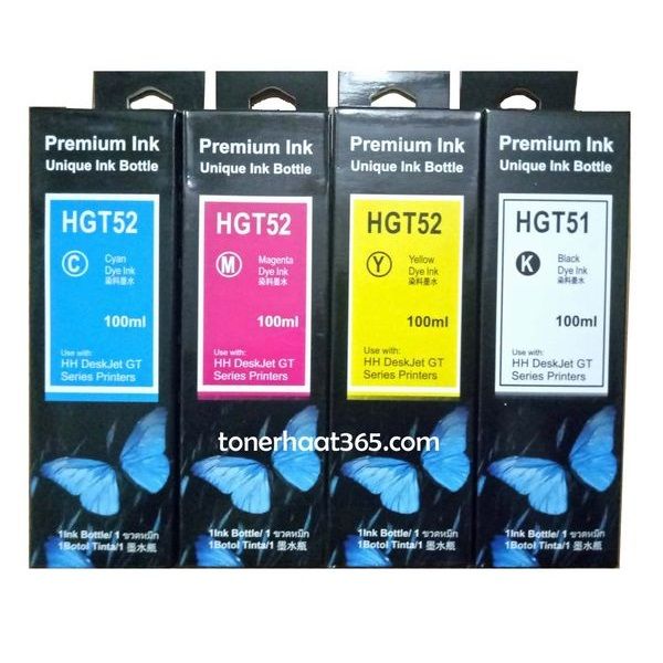 Refill Ink for Deskjet and Inkjet Printer HGT51, HGT52