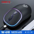 The new IMICE cross-border rechargeable ultra-long battery life 2.4G wireless silent mouse W-618. 