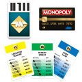 New Monopoly bord game Super Electronic Board Game, Electronic Banking Unit, Choose Your Rewards, Cashless Gameplay Tap Technology, for Ages 8 and Up,Box English electronic monopoly. 