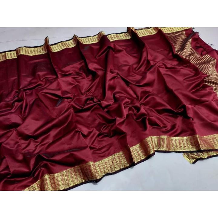 Black Half Silk Tangail Saree for Women - Perfect for All Seasons and Occasions - Ethnic Elegance