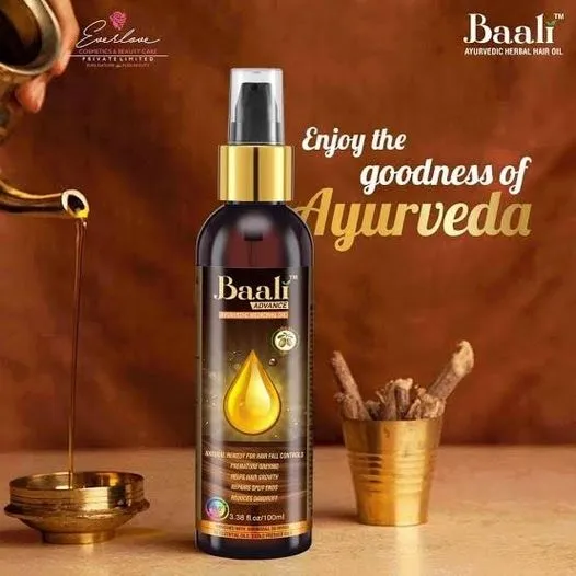 Baali Advance Ayurvedic Medicinal Hair Oil - 50ml | Daraz.com.bd