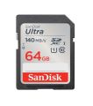 Sandisk Ultra 64GB 140Mbps SDXC UHS-I Memory Card. 