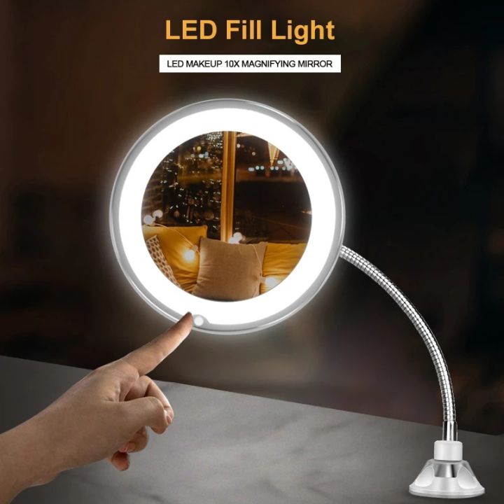 Makeup%20Mirror%20LED%20Light%20Flexible%20Vanity%20Mirror%20Light%2010X%20Magnifying%20Mirror%20Portable%20Illuminated%20Mirror%20Bathroom%20Wall%20Mirror%20Led%20-%20Mirror%20-%20Image%203