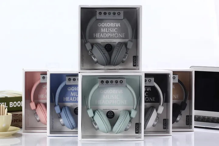 Elmcoei brand plug-in headphones EV10