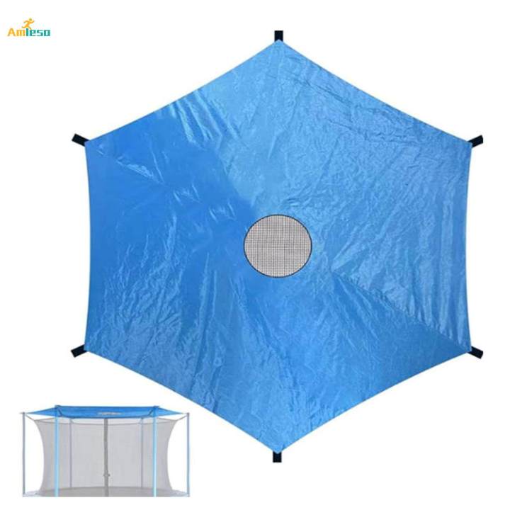 Trampoline Sunshade Cover Trampoline Accessories Blue Trampolines Canopy 12ft