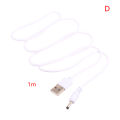 USB To DC 3.5mm Power Cable Jack Connector 5V Charger Power Cable Universal For HUB Mini Fan Router Speaker MP3/MP4. 
