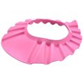 1 PCS Adjustable Soft Baby Kids child Children Shampoo Bath Shower wash hair Waterproof Eye Shield Cap Hat Shield sun cap Tub Bathtub Visor for Toddler (pink). 