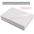 10pcs /50pcs Waterproof A4 Laser Inkjet Printer Copier Craft Paper White Self Adhesive Sticker Label Matte Surface Paper Sheet.