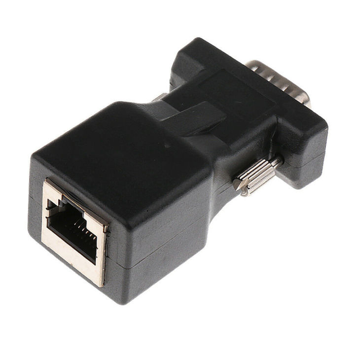 2Pcs%2015%20Pin%20VGA%20Male%20to%20RJ45%20Female%20Ethernet%20Adapter%20Connector%20LAN%20Extender%20-%20Image%205