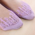 1 Pair Spring Summer Ladies Ultrathin Lace Embroidery Silk Transparent Glass Crytal Stretch Women Soft Elastic Breathable Socks.