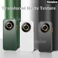 Phone case For Realme Narzo 60 Pro Back cover Transparent Soft Edge Matte Silicone Frame Hard Clear Protecive Back Cover For Realme Narzo 60Pro Cover cases.