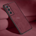 Vantime for Realme C65 4G Case PU Leather Slim Matte Hard Back Cover. 