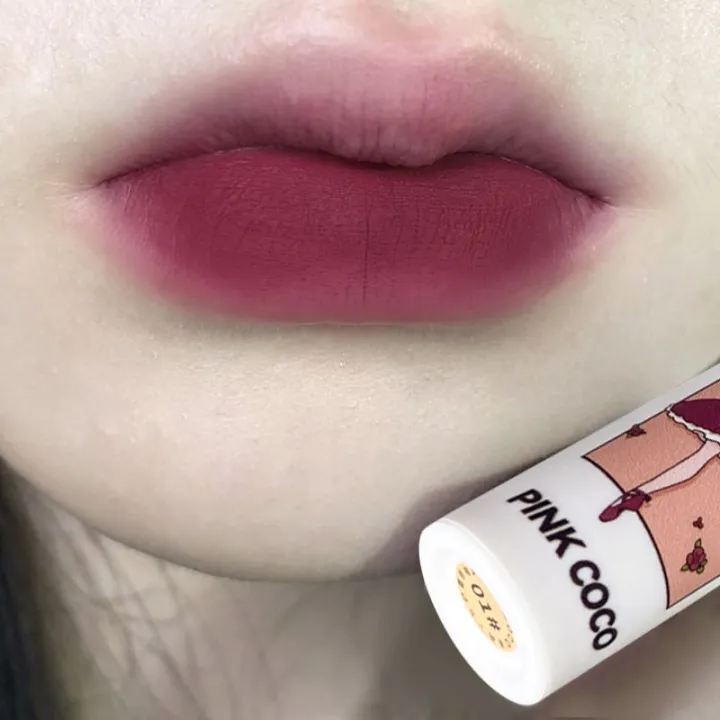 %E3%80%907Rings%20Store%E3%80%91(NEW)Velvet%20Lipstick%20Waterproof%20Long%20Lasting%20Matte%20Velvet%20Lip%20Glaze%20Lip%20Gloss%20Non-Stick%20Makeup%20Lip%20-%20Image%208