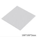10/5/2/1Pcs Practical 100mm x 100mm 1060 Aluminum Sheet Silver Tone Flat Metal Stock Rectangle Aluminum Plate Custom Fabrication Projects. 