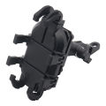 LI Bike Phone Holder, Motorcycle Phone Mount, Handlebar Cell Phone Clamp, Super Stable Rearview Mirror Shock-absorbing Navigation Bracket For 4.7-7 Inch Phones.