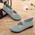 Old Beijing Cloth Shoes Women Shoes for the Old Middle-Aged and Elderly Mom Shoes Shoes Women Summer Old Sandals Women Soft Bottom Cutout.