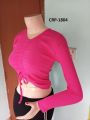 Women's and Girls' for Fashionable Cotton Short Body Full Sleeve Crop Top Blouse [ Fashion]. 