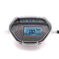 7 Colors Backlight ​LCD Speedometer Pnp ​DIGITAL METER Alpha for Honda Wave 100 Old/Ex5 Class/Wave Alpha 110 CX CD. 