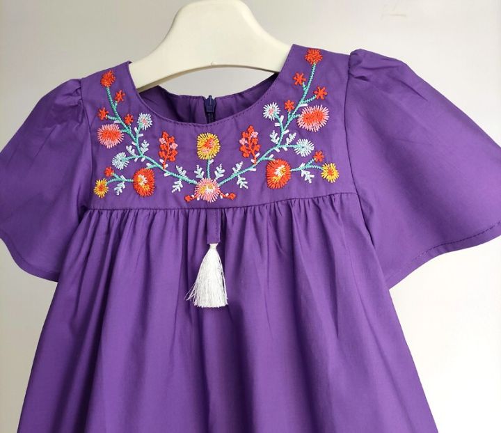 Baby%20Girls%20Dresses%20Kids%20Embroidered%20Cotton%20Summer%20Party%20Dress%20For%20Girl%20Children%20Costume%20Blue%20Cute%20Dress%20Clothes%202-6%20Yrs%20Clothing%20-%20Image%204