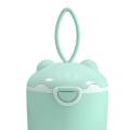 Baby Formula Dispenser, Portable Milk Powder Dispenser Cute Pig Shape Snack Storage Container for Travel Bedroom Outdoor. 