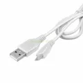 3ft White Micro USB Charger Cable Cord For Motorola Moto X / G / E Moto G4 Play. 