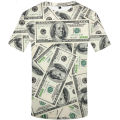 Dollar T Shirt Men Money Tshirts Gothic 3d Funny Interesting T Shirts Hip Hop Tshirt Cool Mens Clothing 2023 New Summer Top. 