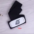 Naruto Head Band Metal Logo Leaf Village Konoha Kakashi Akatsuki Headband Cosplay Accessory for Naruto Fans. 