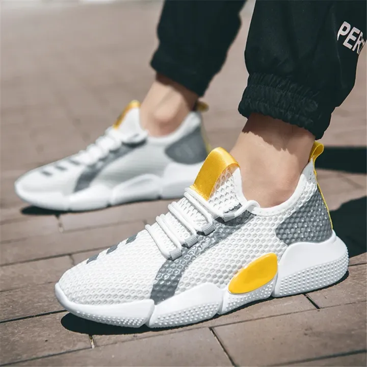 Sneakers%20For%20Men%202023%20Trendy%20Casual%20Shoes%20Comfortable%20Breathable%20Lace-Up%20Ash%20Sneakers%20White%20-%20Stay%20Stylish%20And%20Comfortable%20With%20These%20Trendy%20Sneakers%20For%20Men%20-%20Image%203
